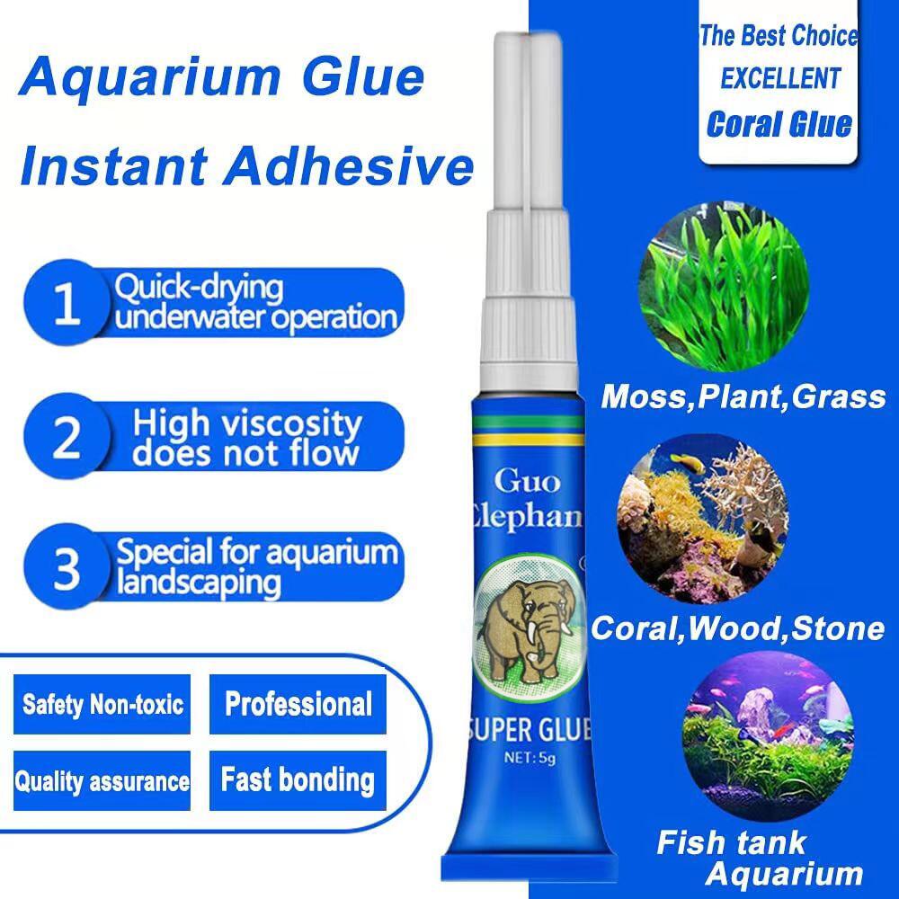 Aquarium Glue Instant Adhesive - огляд і ціна Aquarium Plant Glue Gel
