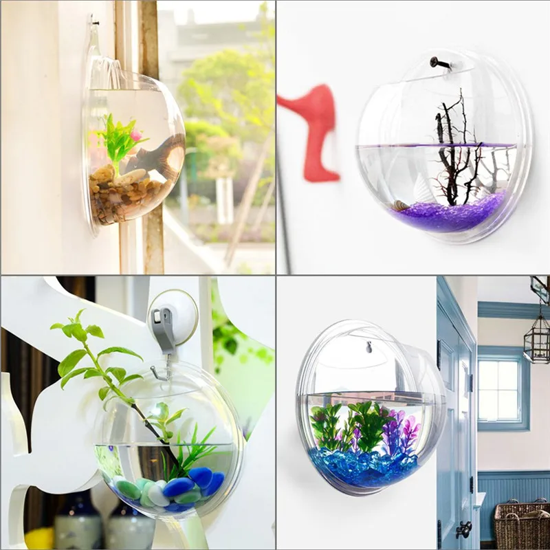 Transparent acrylic hanging wa - огляд і ціна Aquarium Plant Design