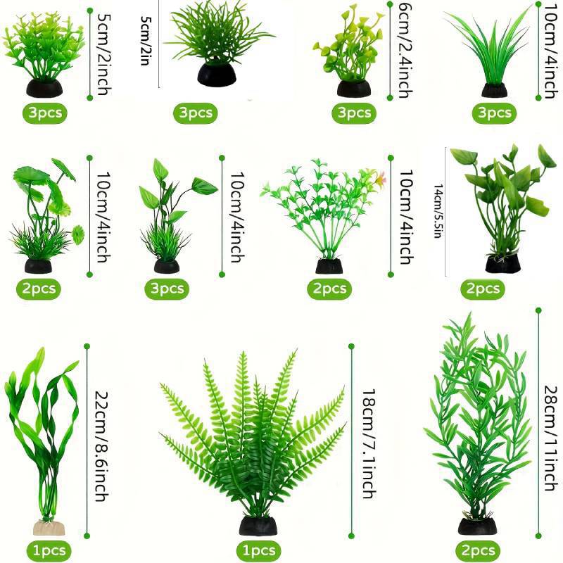 Aquarium Decor Set Artificial  - огляд і ціна Planted Aquarium Tank Kit