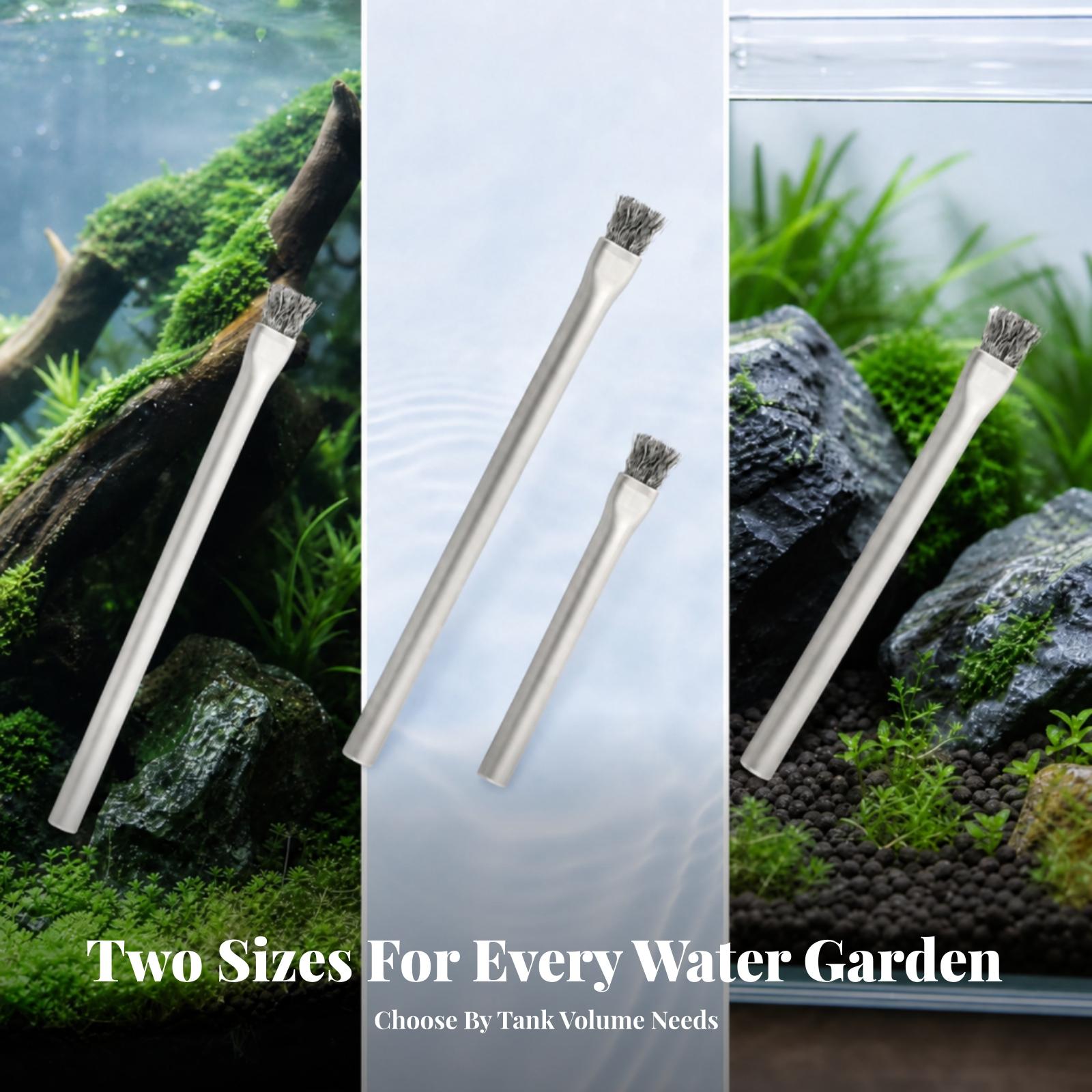 Fish Tank Algae Brush Stainles - огляд і ціна Planted Aquarium Tank Kit