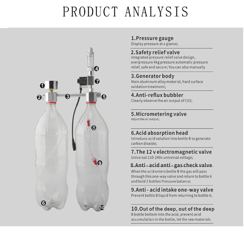 Aquarium CO2 Regulator System  - огляд і ціна Planted Aquarium Tank Kit